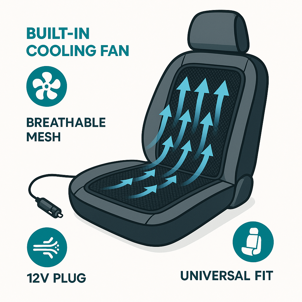 Air-Conditioned Seat Cover