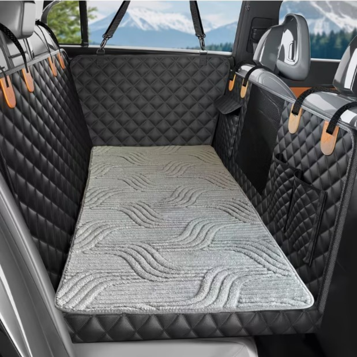 Anti-Slip Dog Car Seat Cover Mat