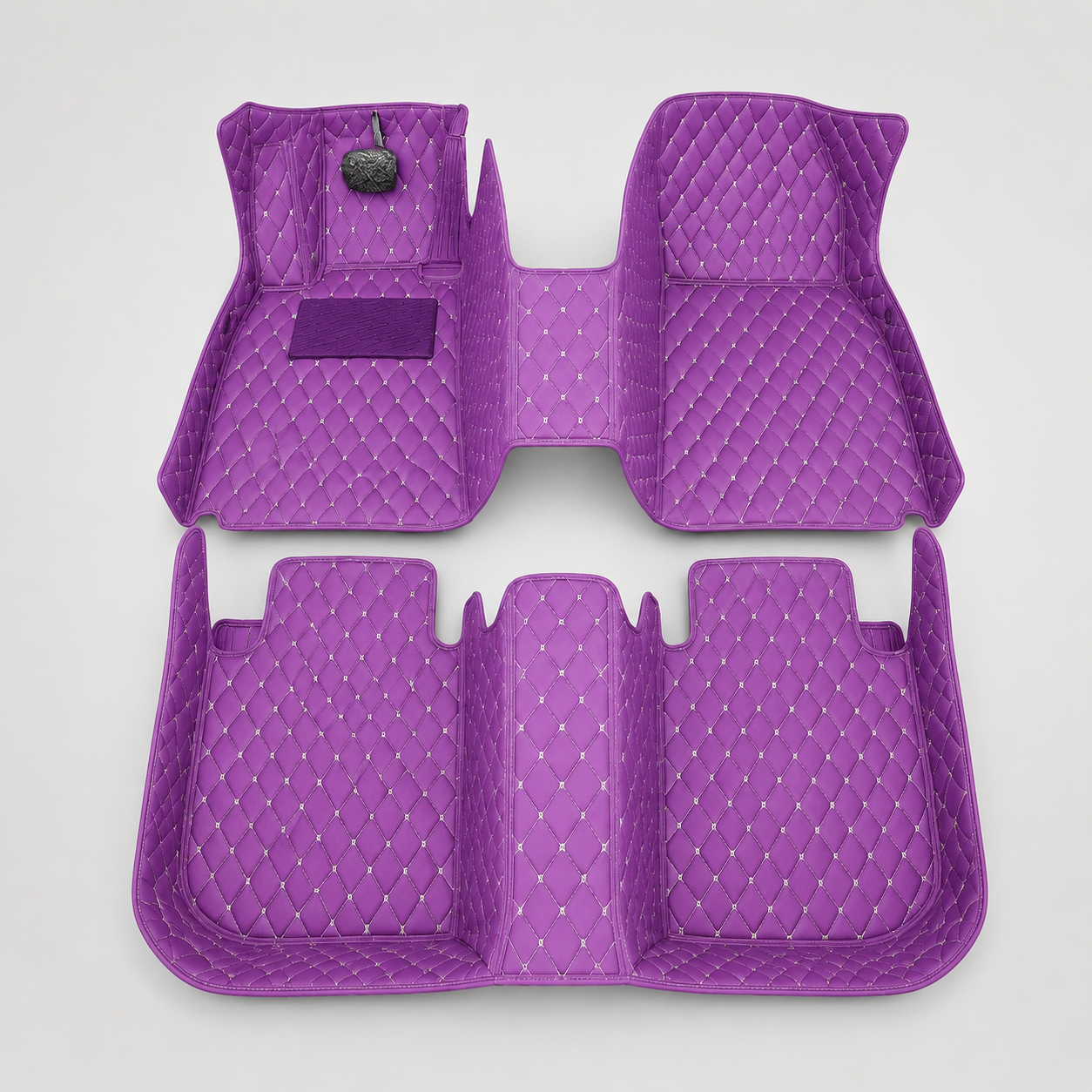 Custom Purple Car Floor Mats