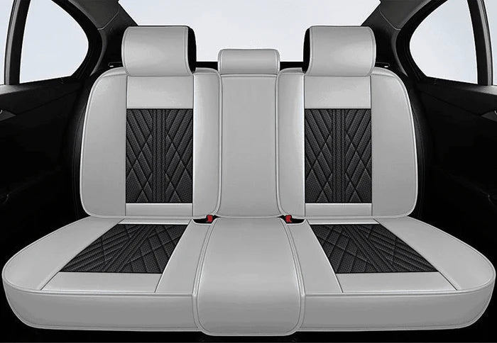 Gray & Black Car Seat Covers