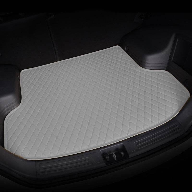Gray Custom Car Trunk Mats