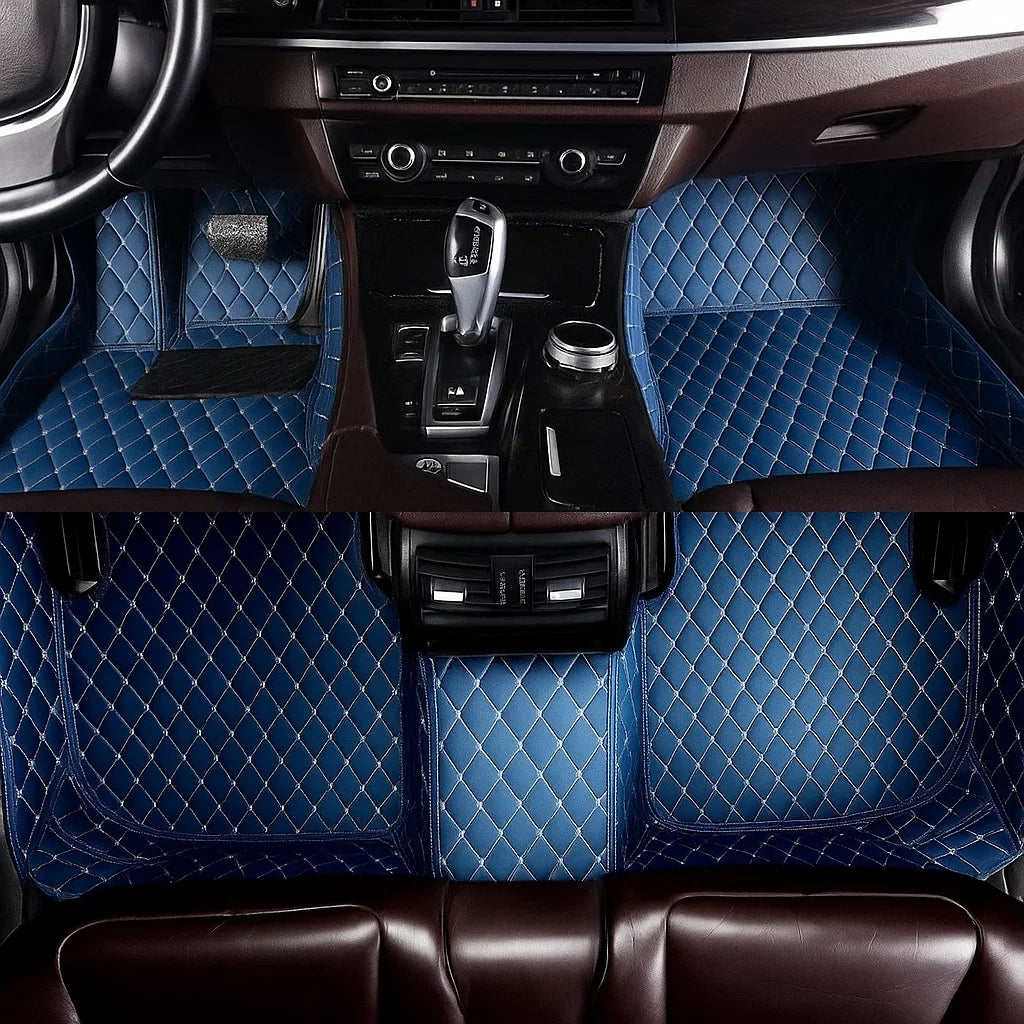 Blue Custom Car Floor Mats