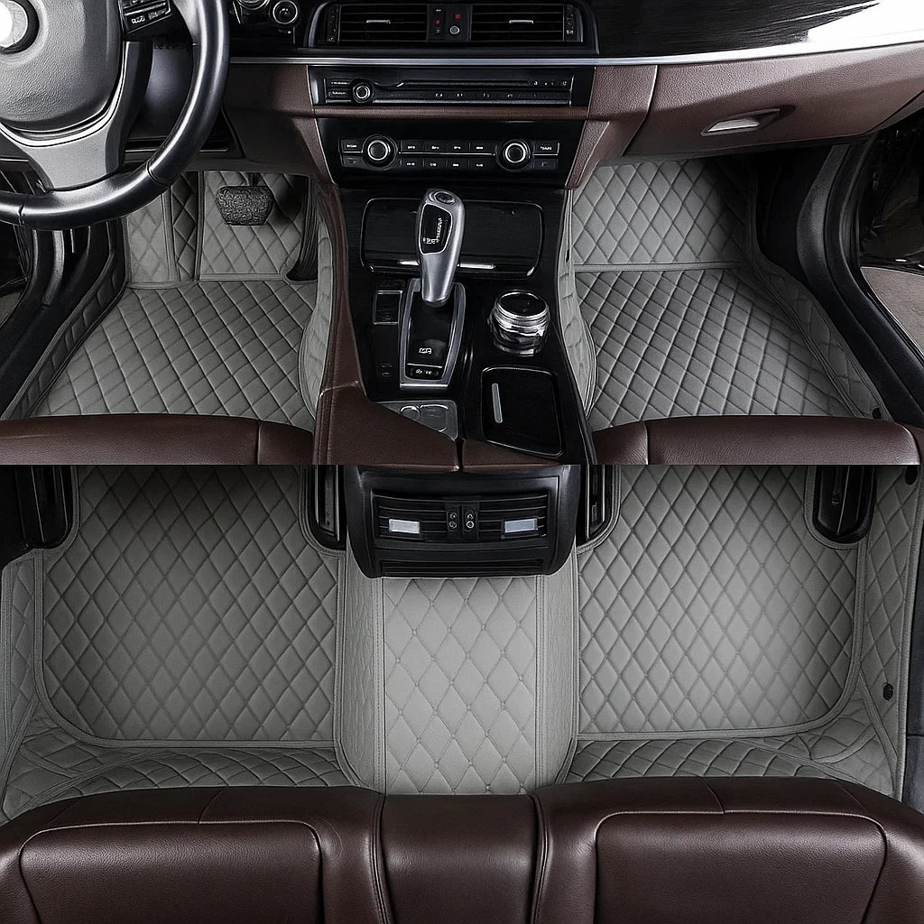 Gray Custom Car Floor Mats