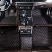 Black & Red Stitching Custom Car Floor Mats