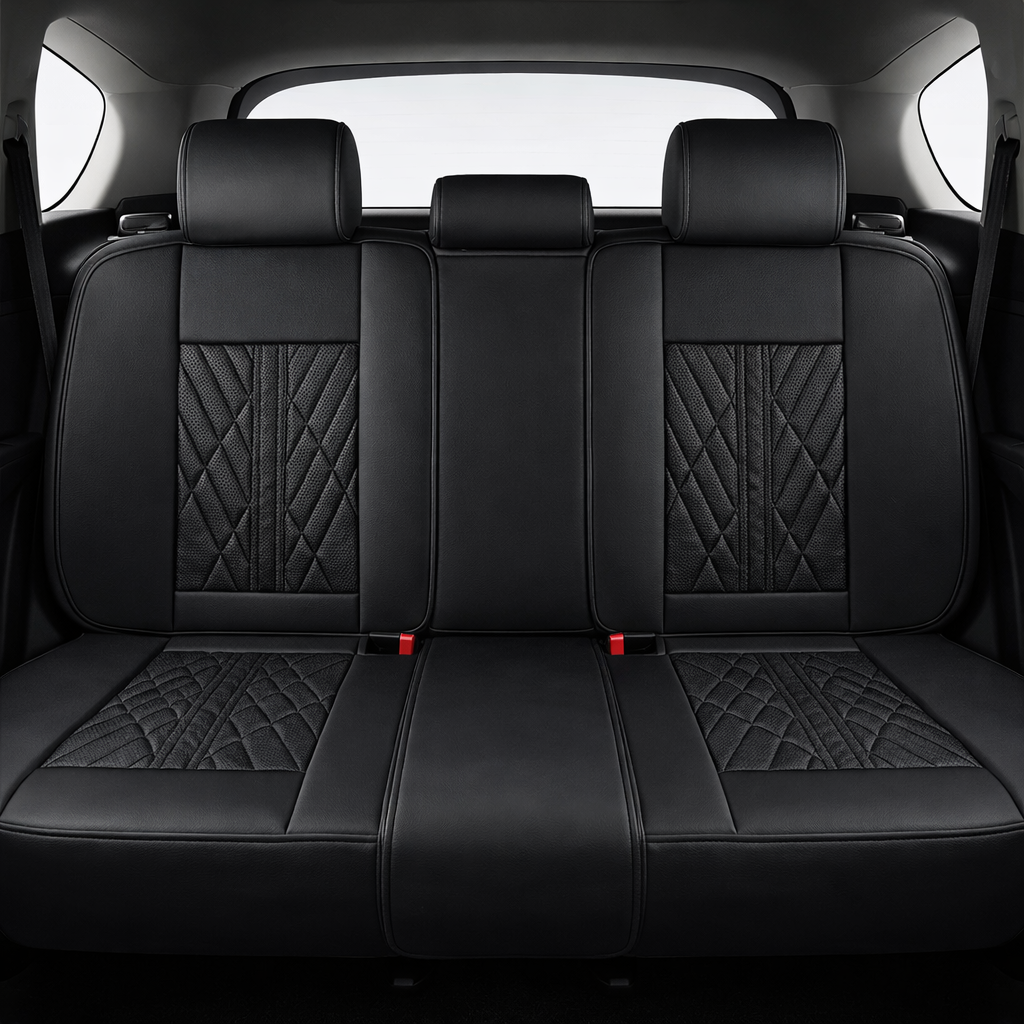 Black & Red Car Seat Covers