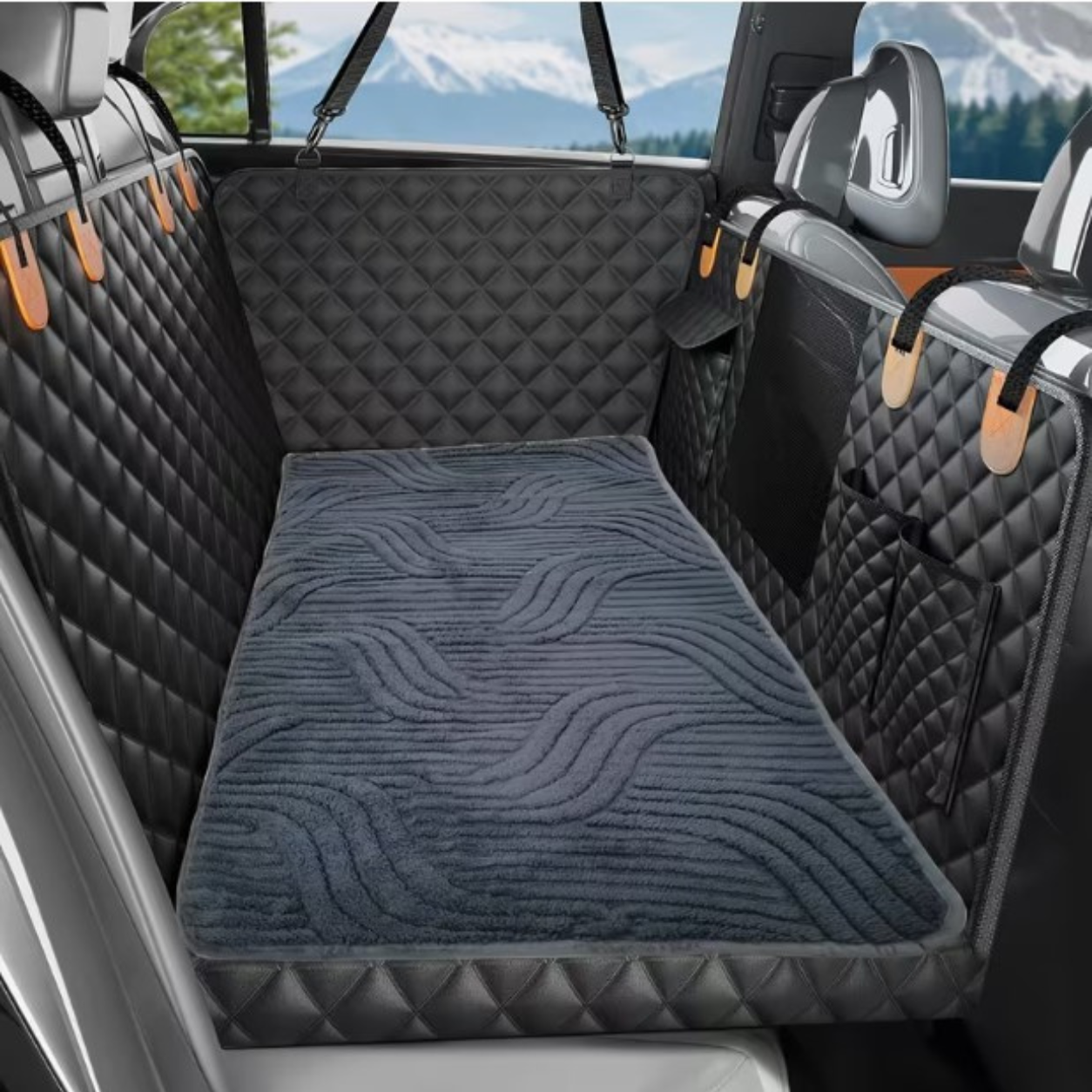 Anti-Slip Dog Car Seat Cover Mat