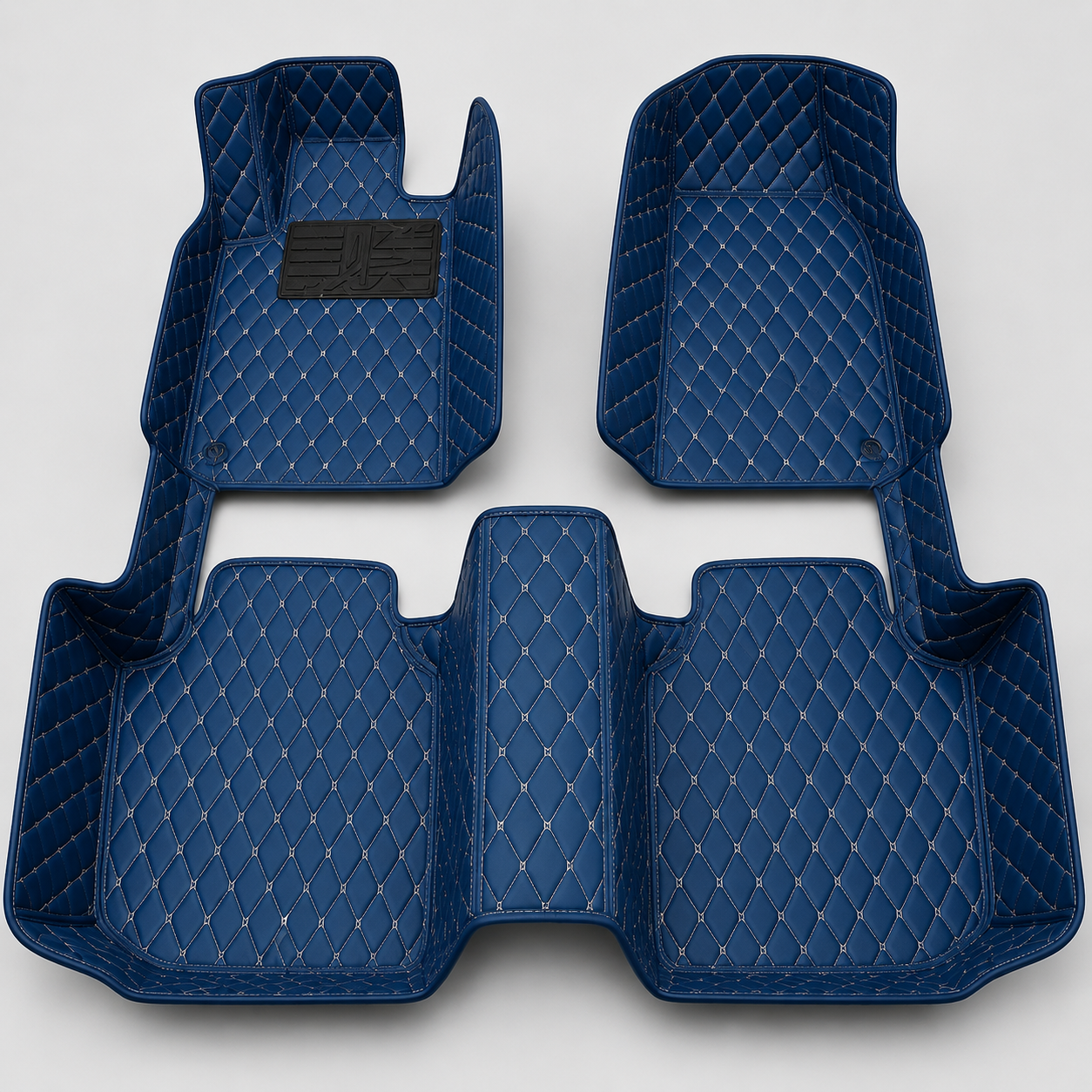 Blue Custom Car Floor Mats