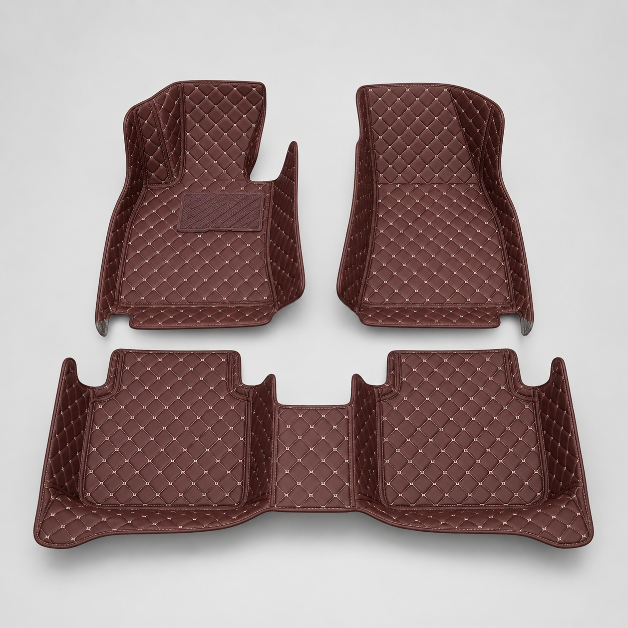 Dark Brown Custom Car Floor Mats