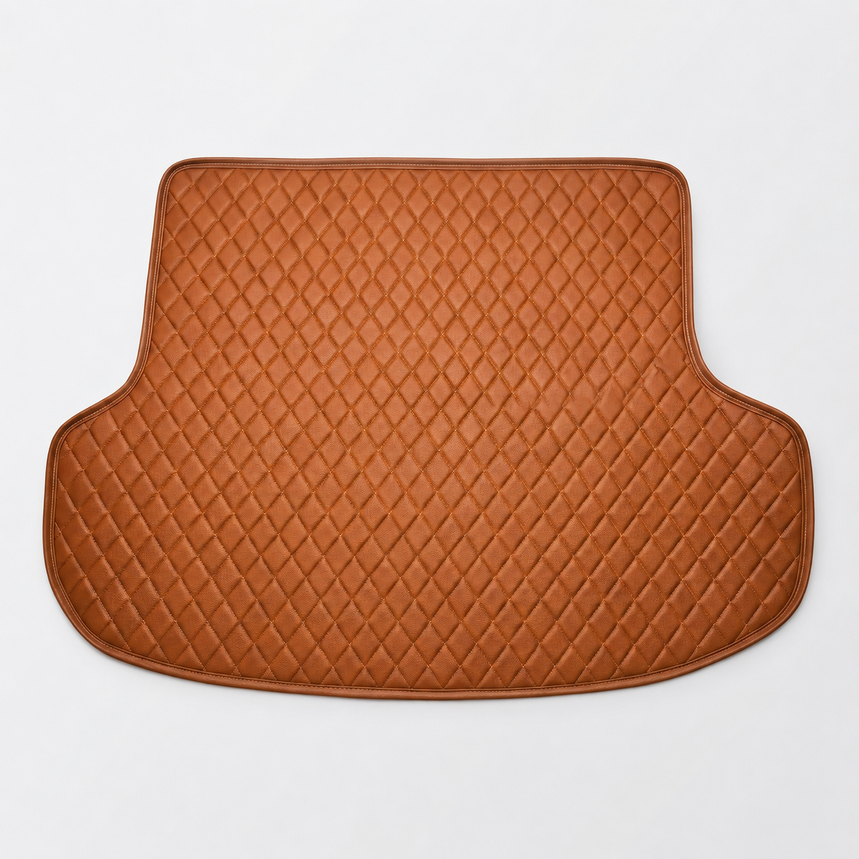 Brown Custom Car Trunk Mats