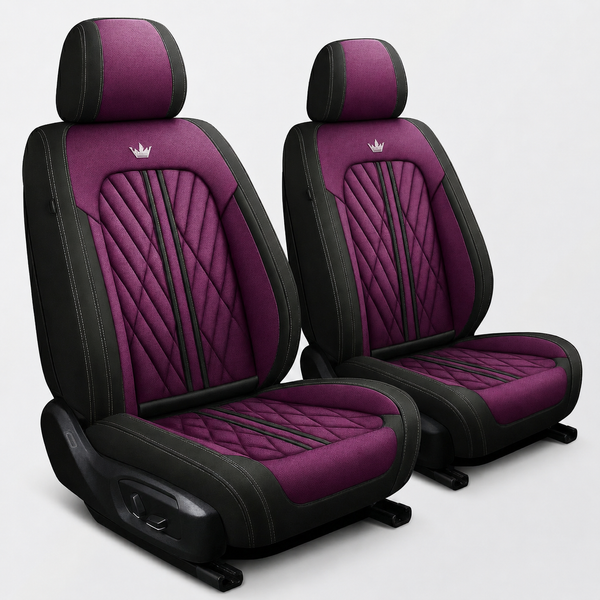 purple and black car seat and stroller Purple & Black Car Seat Covers