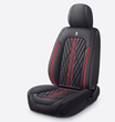 Black & Red Car Seat Covers
