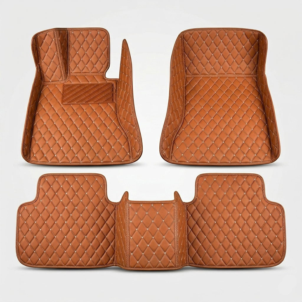 Brown Custom Car Floor Mats