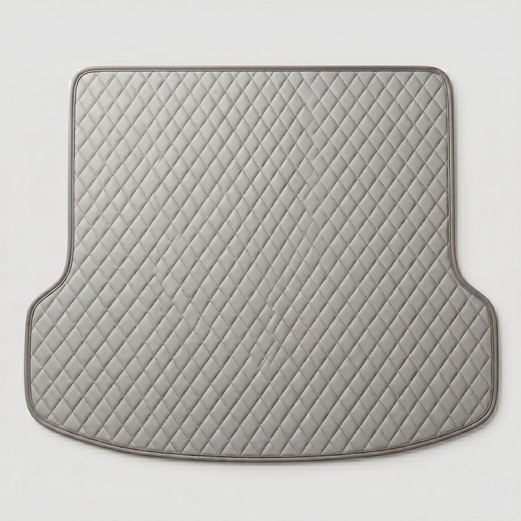 Gray Custom Car Trunk Mats