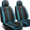 Black & Blue Car Seat Covers