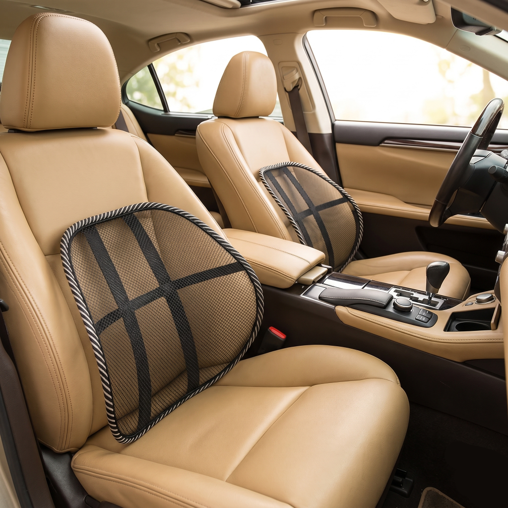 Car Seat Mesh Lumbar Support