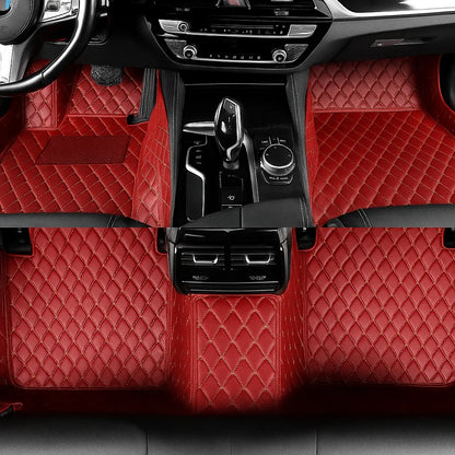 Wine Red Custom Car Floor Mats