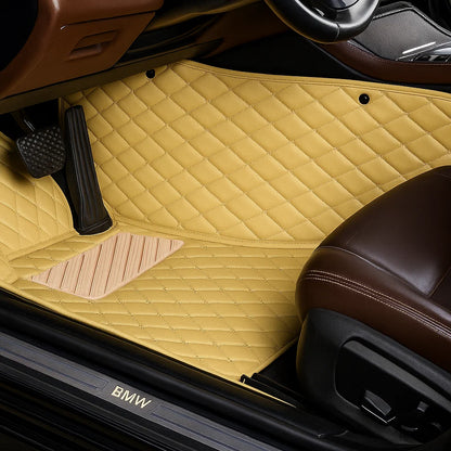 Beige Custom Car Floor Mats