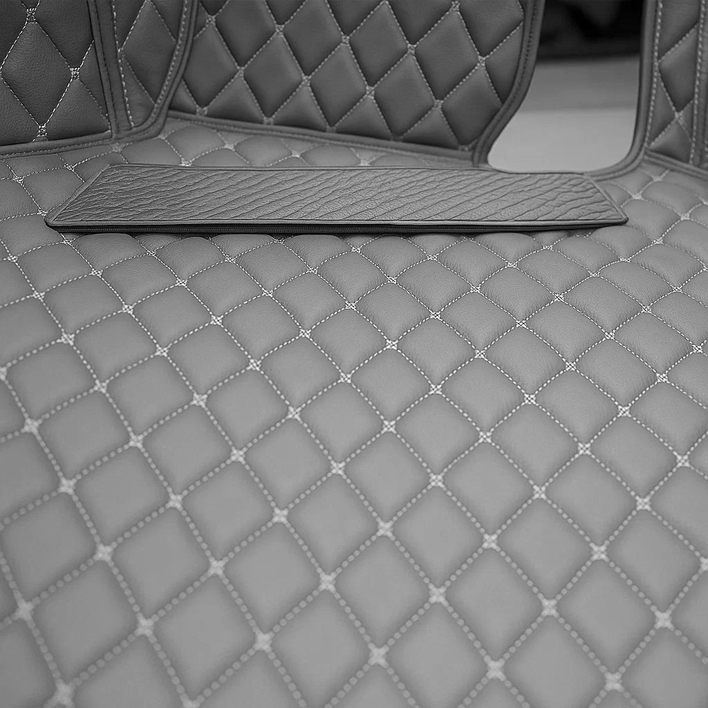 Gray Custom Car Trunk Mats
